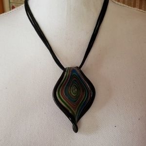 ⭐⭐⭐Italian blown glass pendant